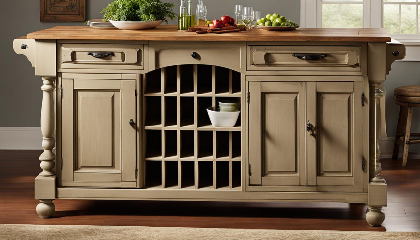 From Buffet To Farmhouse Kitchen Island